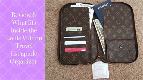 louis vuitton escapade travel organizer|Luxury Travel Accessories for Women .